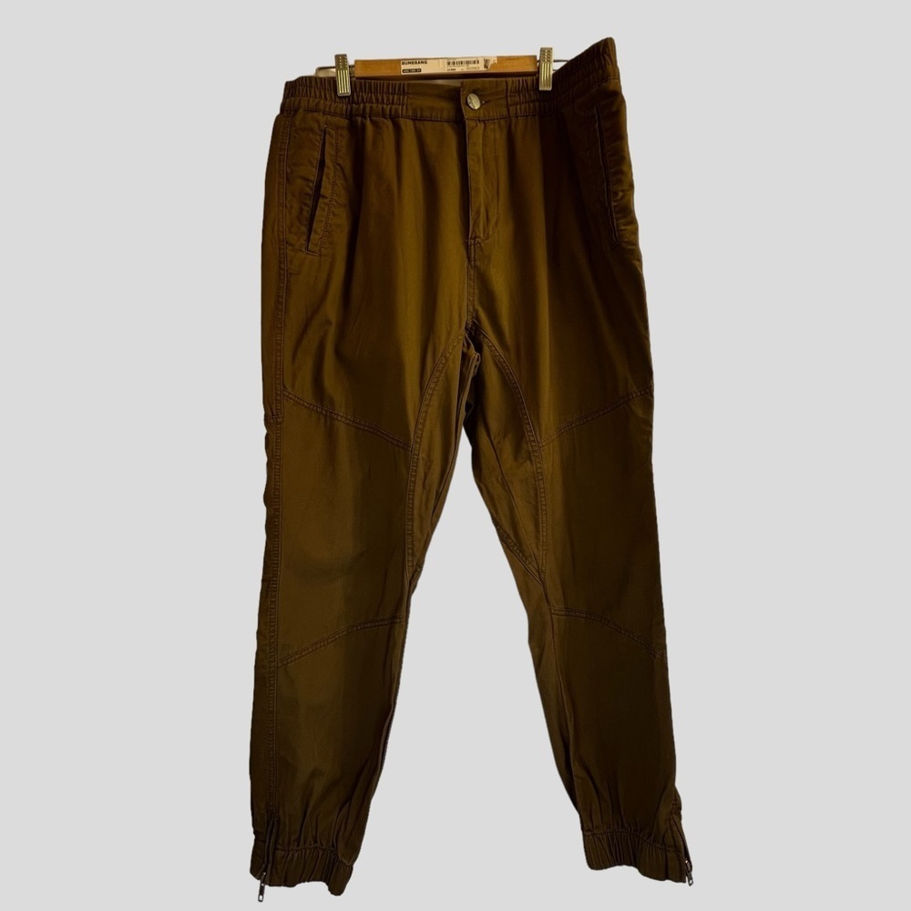 Tainted Denim Men’s Joggers 36 Brown